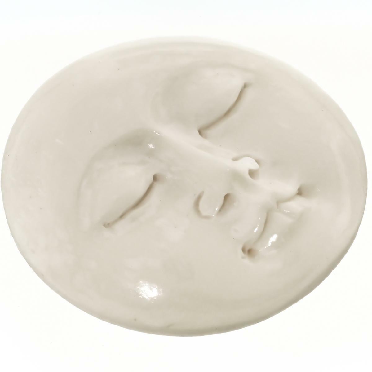 1 3/8″ 30mm 1-5-10Pcs Lot Closed Eye Sun Moon Face Bison Bone Cab Bead Cabochon