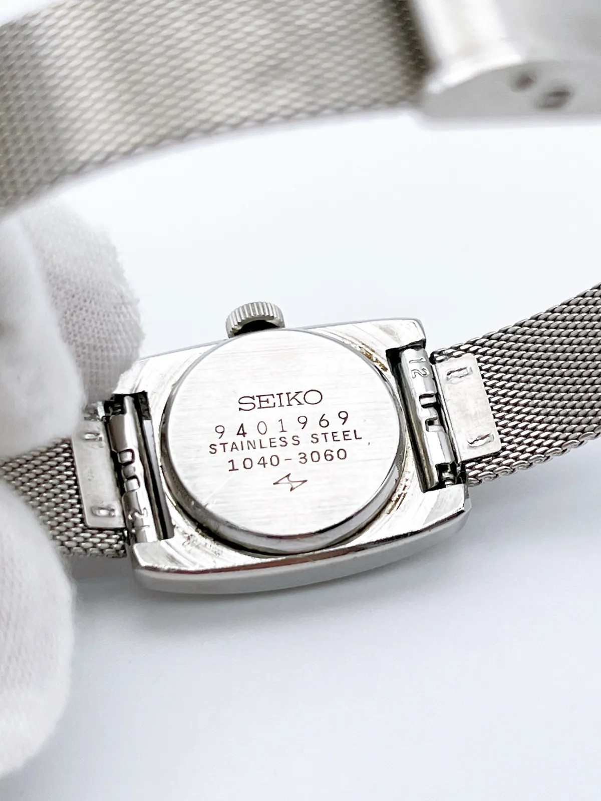 SEIKO Solar Special 23 Jewels Ladies’ Watch, Hand-wound, Silver, 1040-3060,