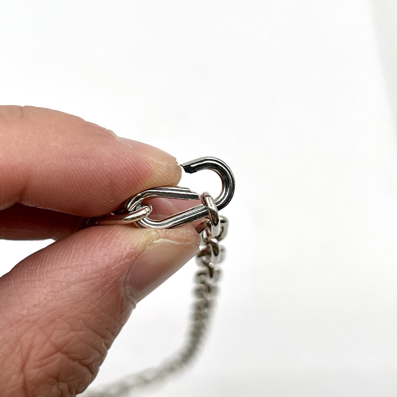 Authentic S925 ALE Pandora ME Small-Link Paperclip Chain 20″ Necklace 399685C00