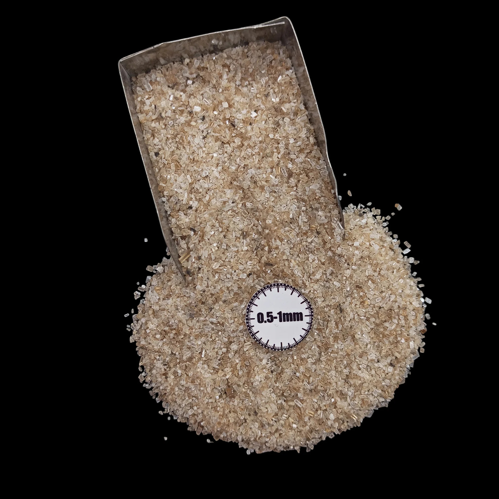Mica Axinite 0.5-1mm Crushed Gemstone for Resin Inlay Jewelry