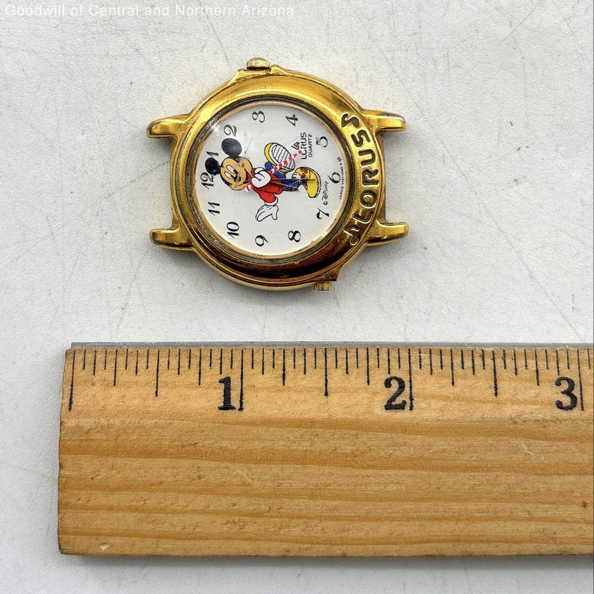Vntg Lorus V421-0020 Disney Mickey Mouse Musical Watch