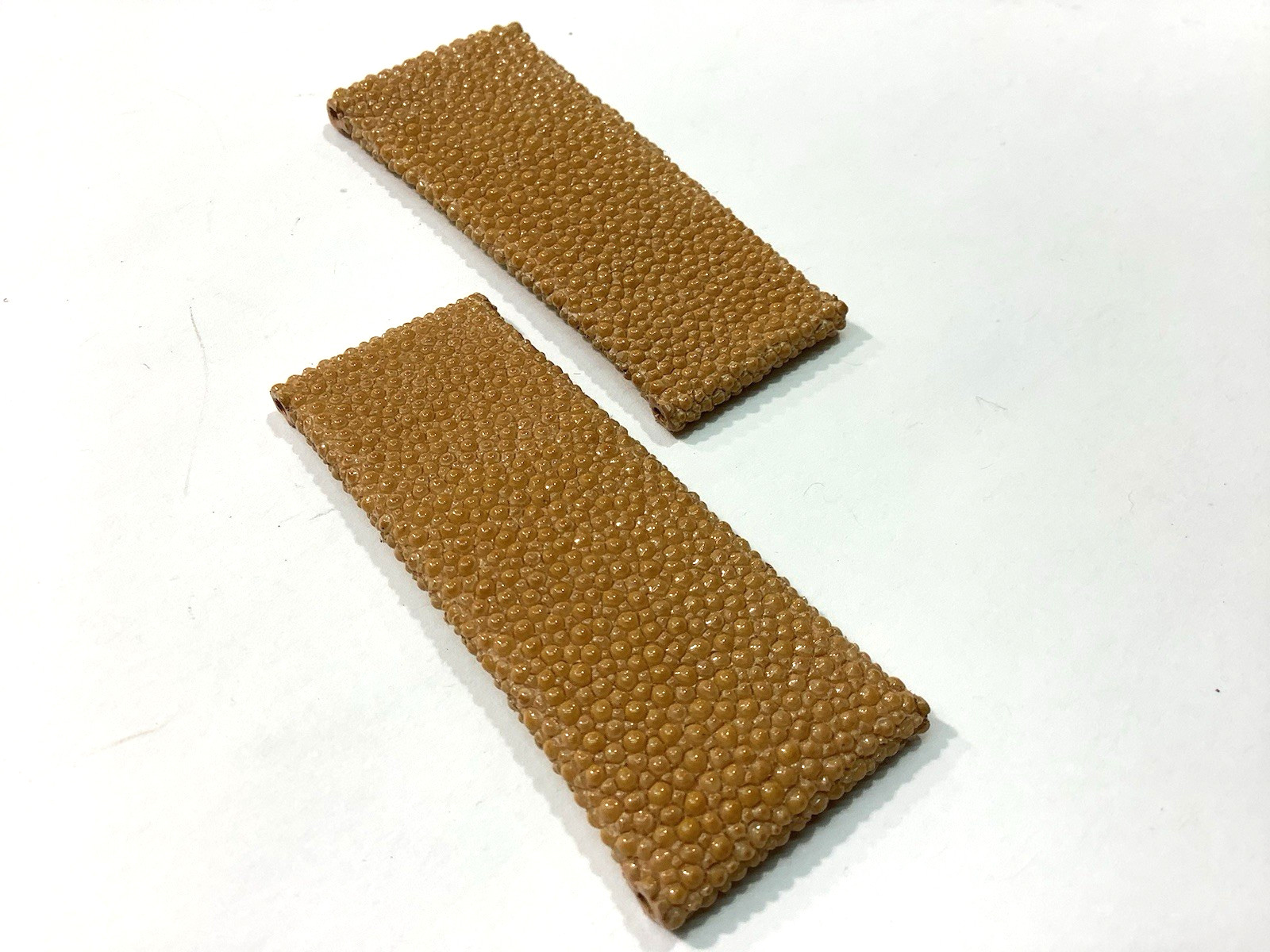 DE GRISOGONO 25mm de Grisogono Peach 25mm X 22mm Stingray Watch Strap 55/55