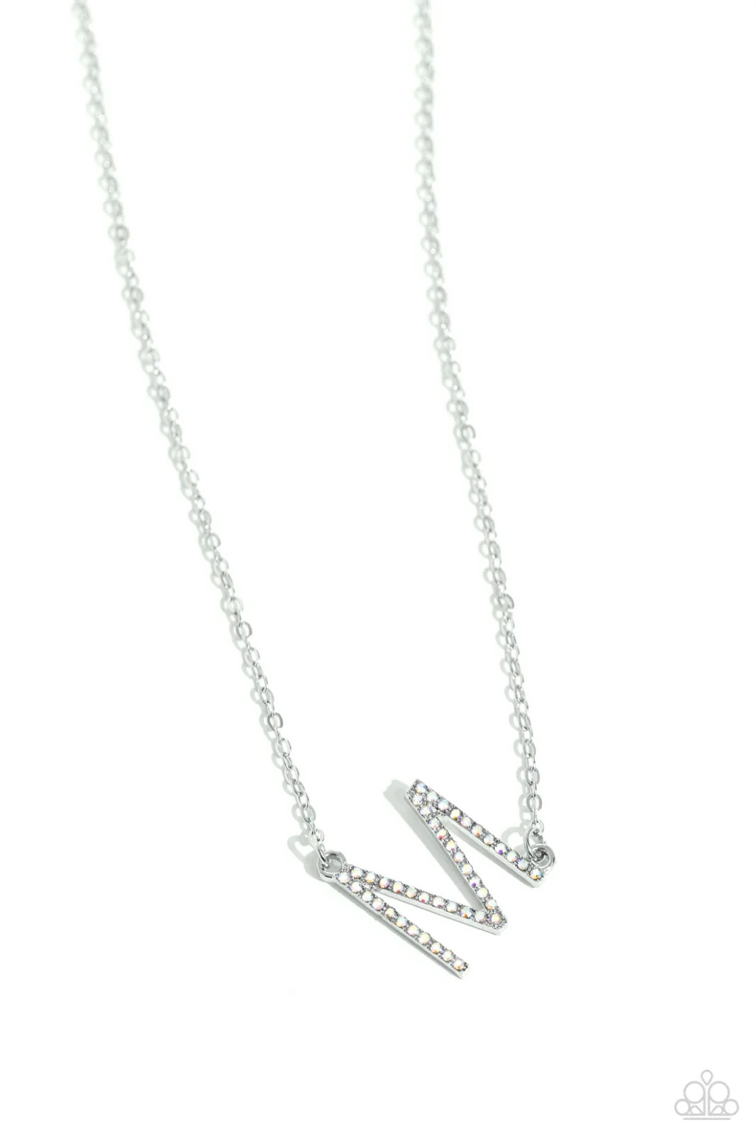 Paparazzi INITIALLY YOURS -M- multi* necklace