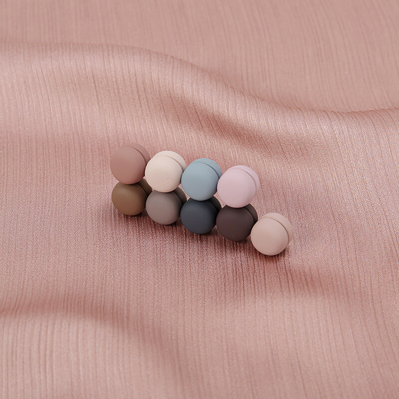 4PCS Premium Strong Hijab Magnetic Pins, No-Snag Multi-Use, Metal and Matte