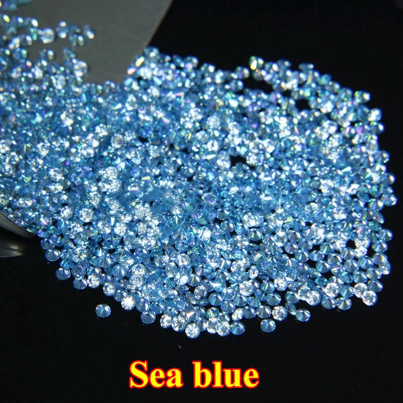 Wholesale 1CT Loose Moissanites Stone Small Size 0.7mm~3.0mm GRA D VVS1 Gemstone