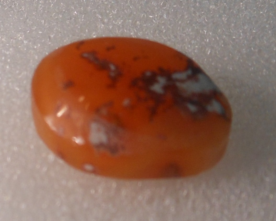 4.90ct Orange Mexican Fire Opal, 14.6×11.4×4.5mm, Bonanza Sale