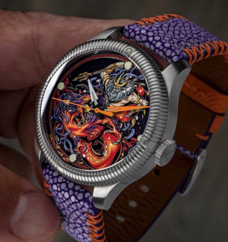 Ocean Crawler Leviathan – Ceramic-Enamel Dial – LE