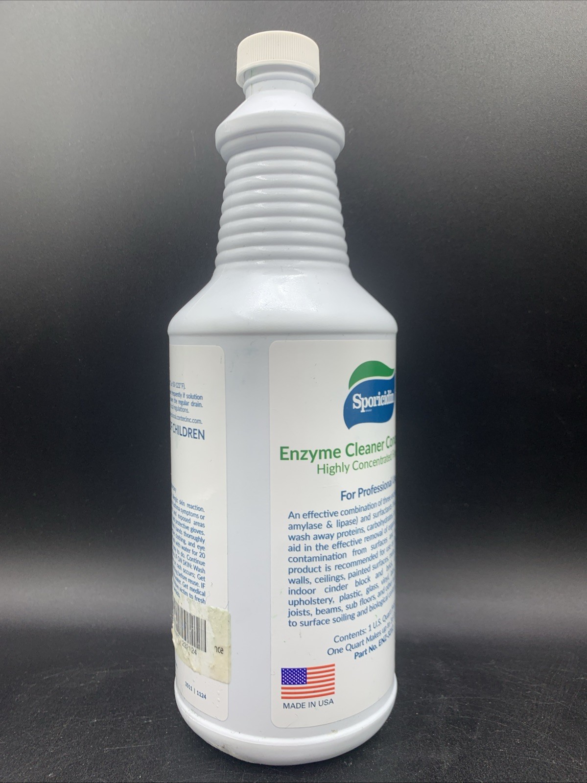 Sporicidin Enzyme Cleaner Concentrate – 1 Quart / 946 mL