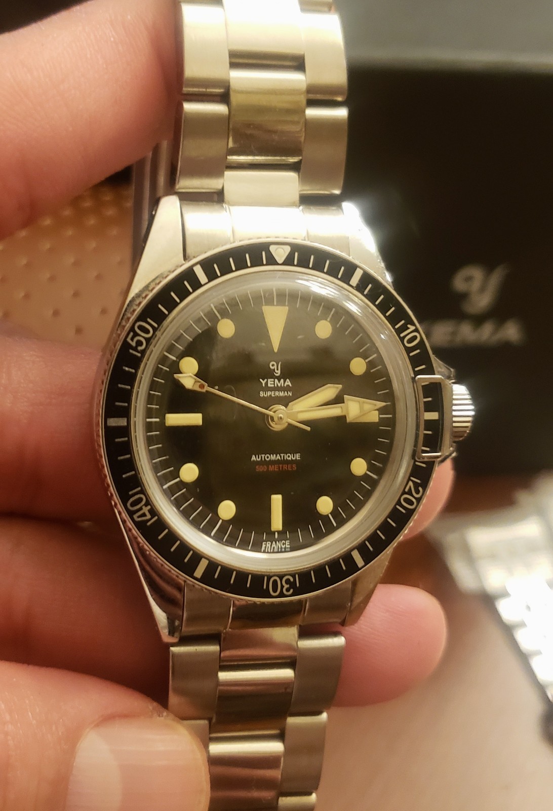 YEMA Superman 500 39mm Diver Submariner