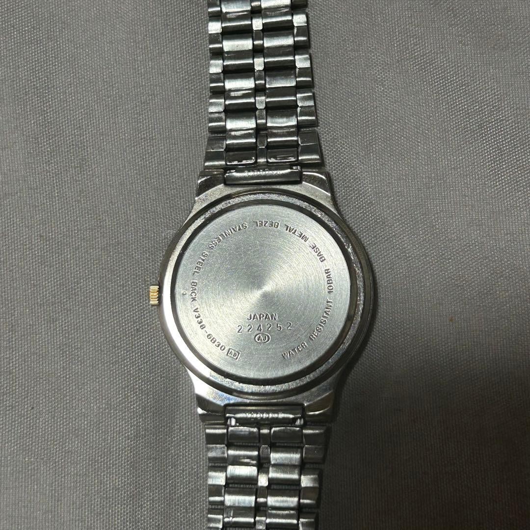 Seiko Quartz Silver Dial Wristwatch