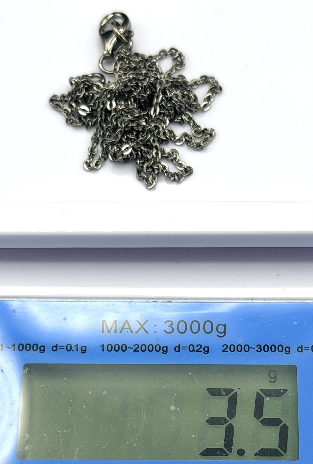 Kit Heath Ruthenium Over Sterling Silver Adjustable Chain Necklace 28–30” NWT