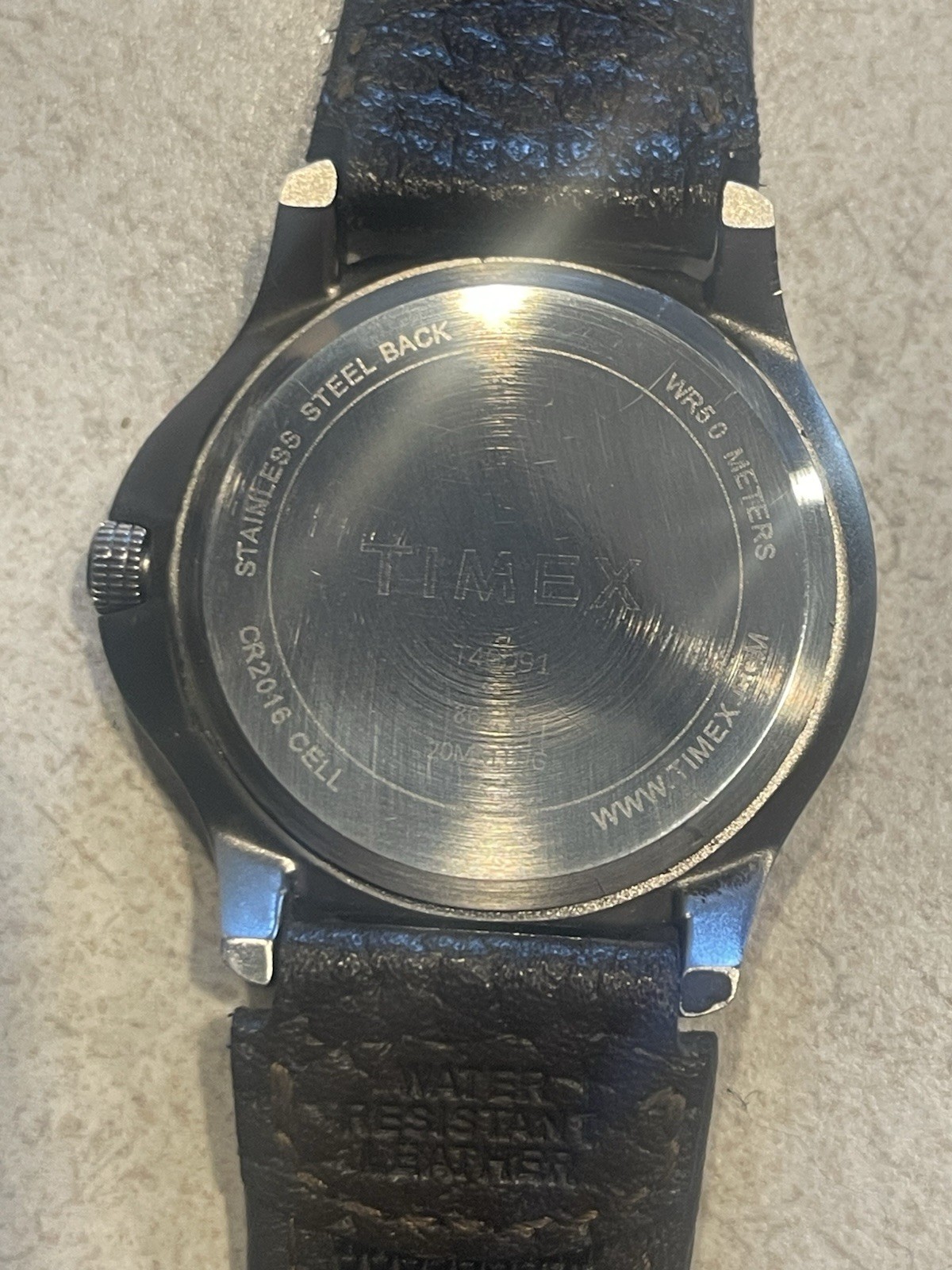 Timex Expedition Indiglo WR 50m (specifically model T40091)