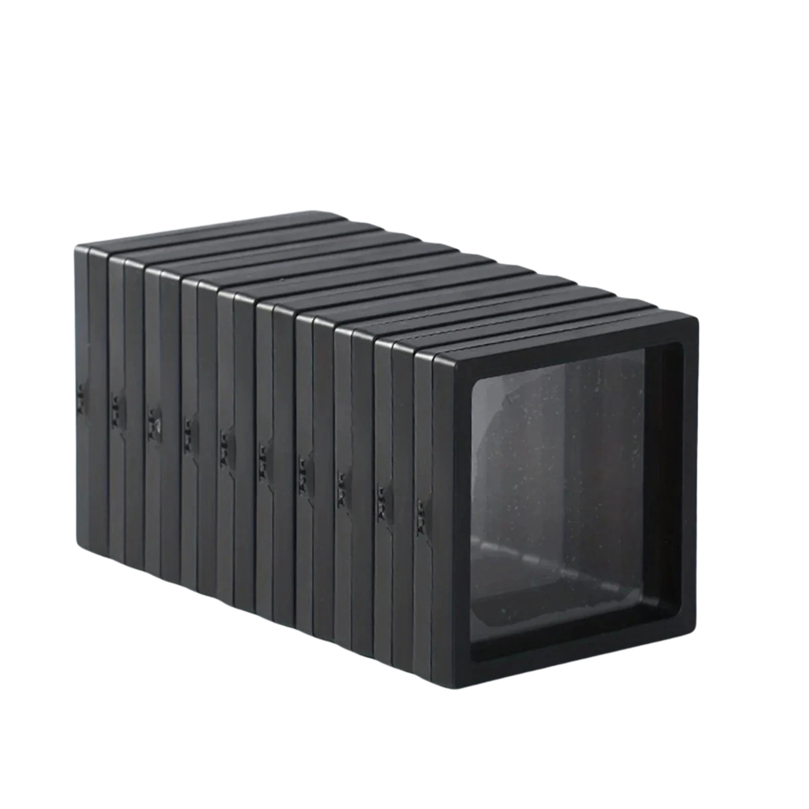 Floating Display Box 3D Suspension Jewelry Storage Case for Coins Rings