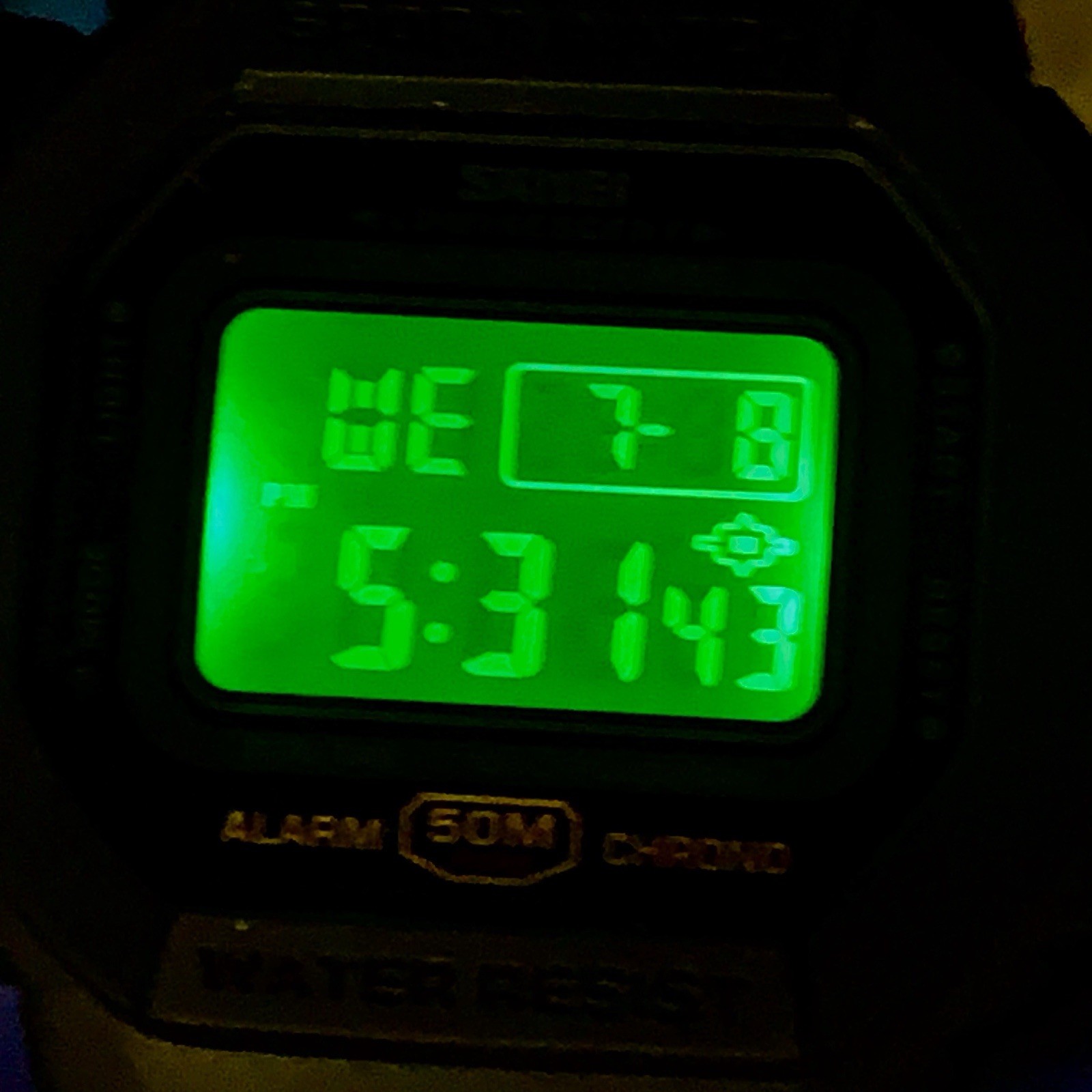 SKMEI 1628 Men’s Digital Wristwatch Chrono Timer Backlight Alarm Works New Batt