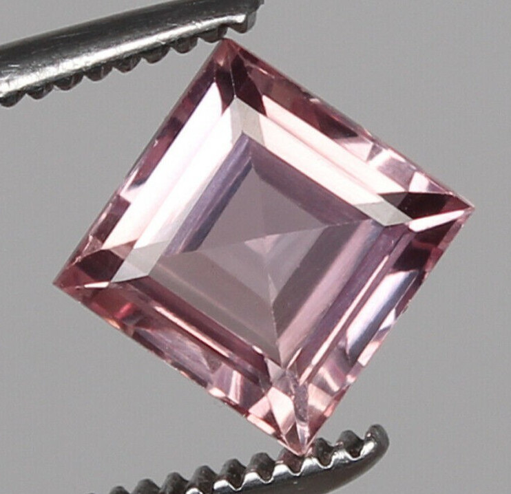 Flawless Natural Pink Morganite Square Cut 9.95 Ct Loose Gemstone @Best Offer