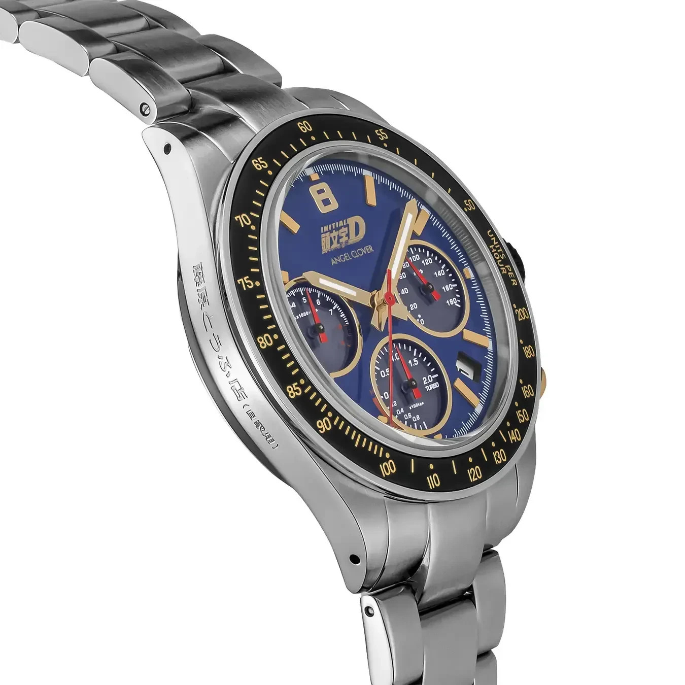 Initial D x Angel Clover 30th Anniv Watch IN40-GC8 Bunta Fujiwara Model New