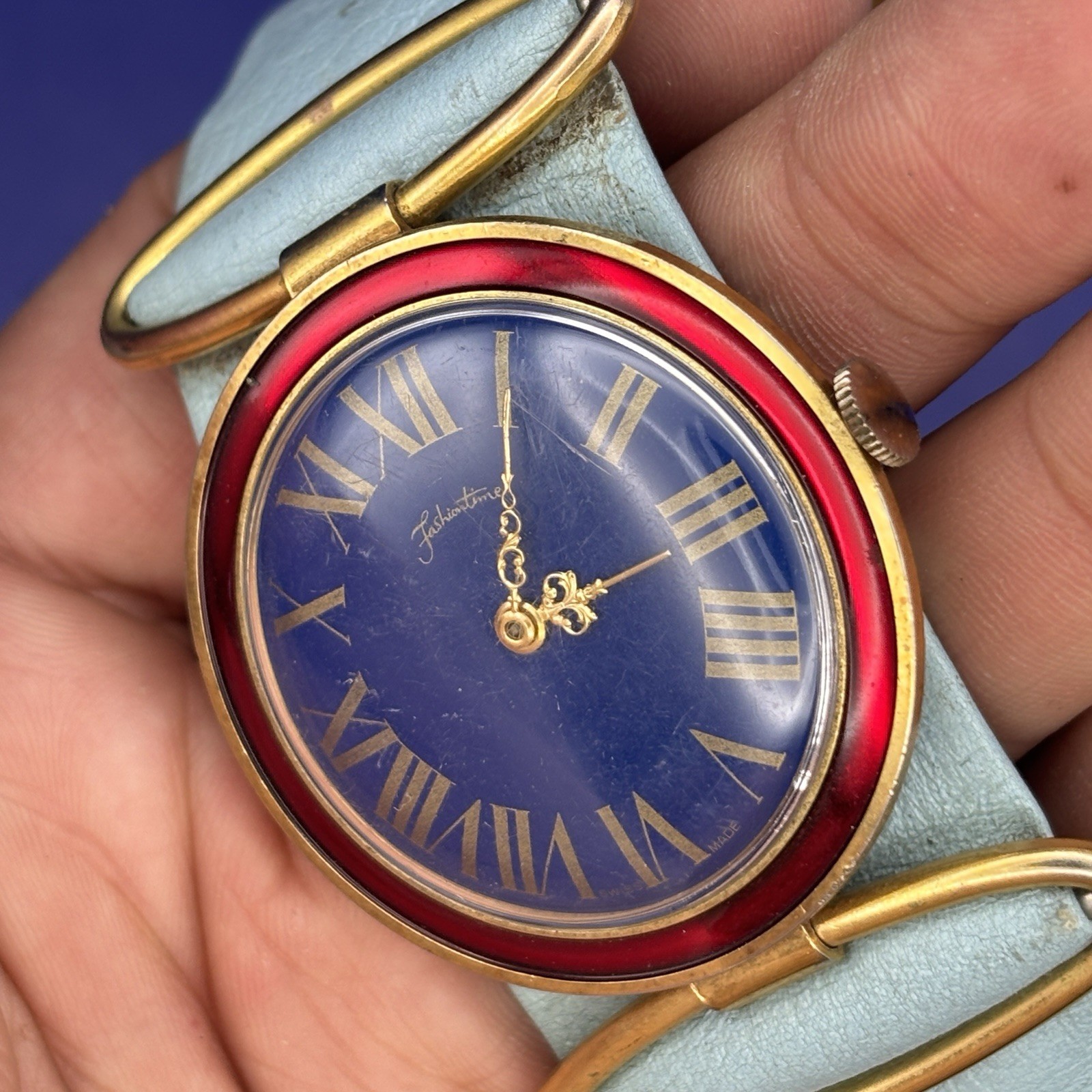 Fashion Time……Vintage Swiss Made Watch Mechanical Hand Wound #1.41