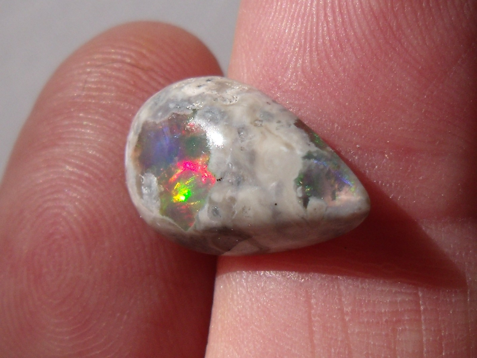 4.76 Ct. Mexican Cantera Fire Opal Cabochon