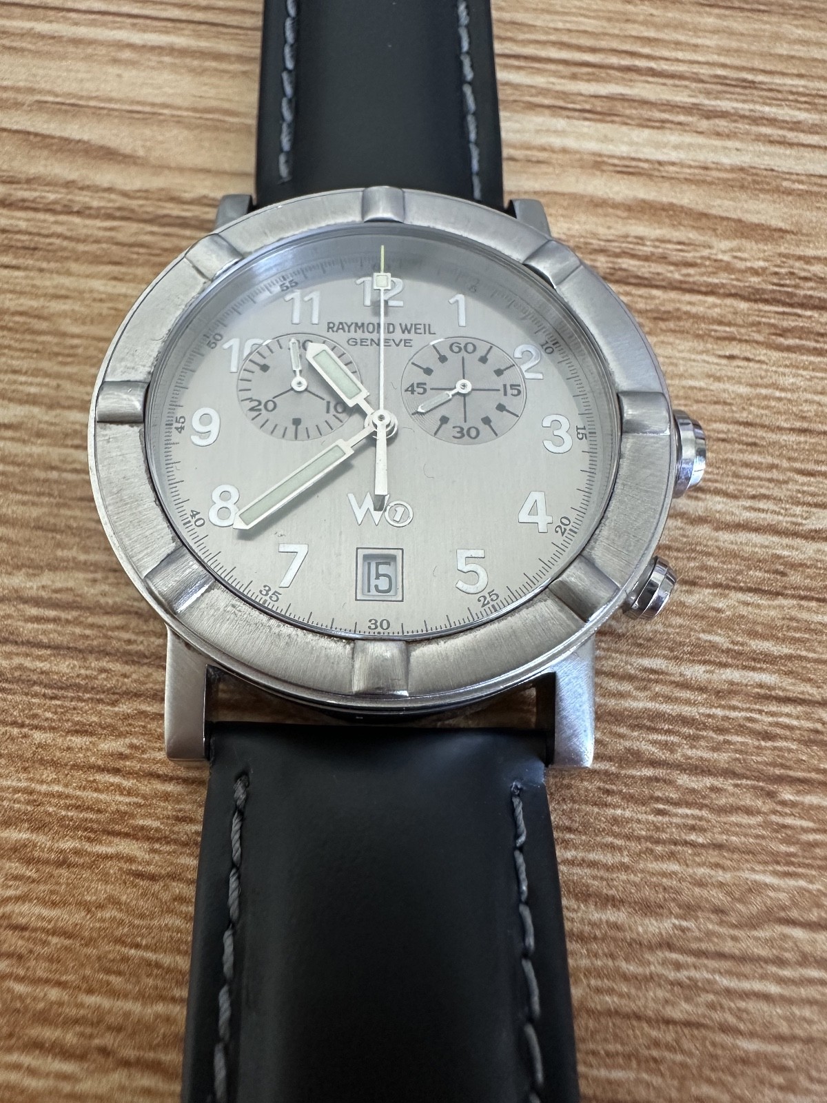 Raymond Weil Geneve G8000 W1 Chronograph Parsifal 50M Sapphire Crystal Watch