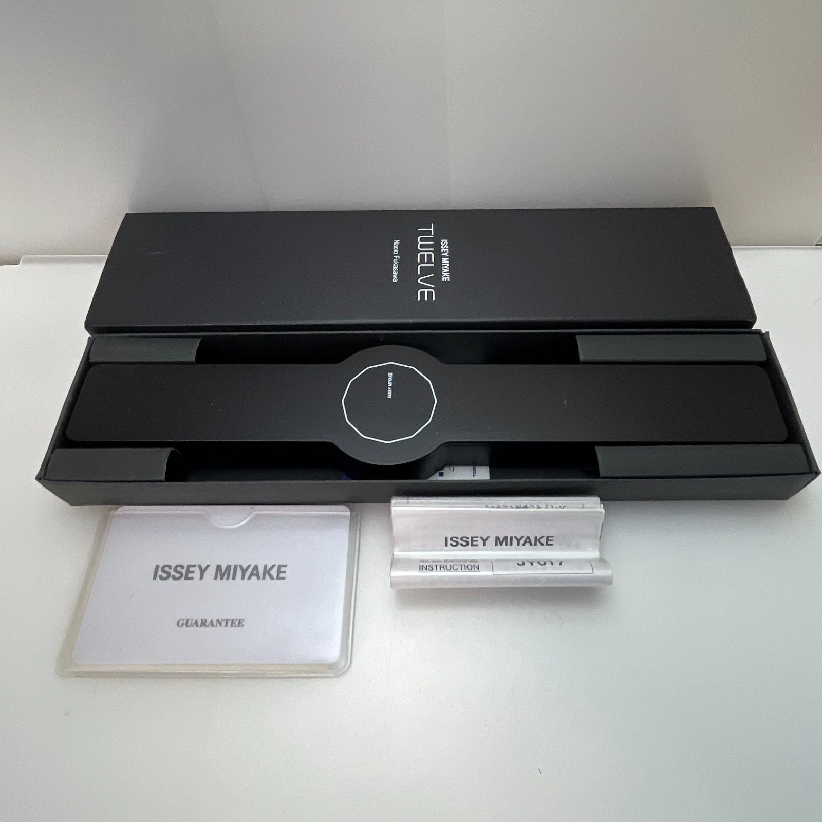 Seiko ISSEY MIYAKE TWELVE Unisex Qz Watch by NAOTO FUKASAWA JAPAN w/Box #203B