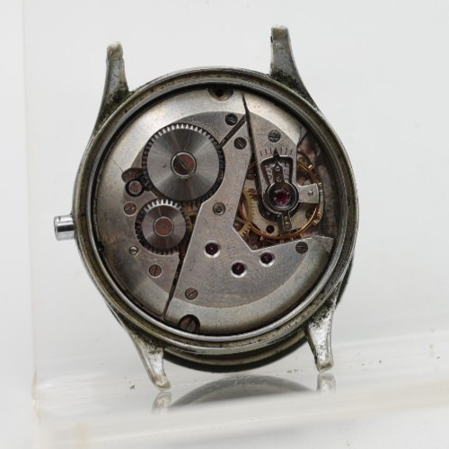 REGALIS CAL. 006 15j MILITARY SWISS WRIST WATCH 30mm 15mm LUG FOR REPAIR (KT)