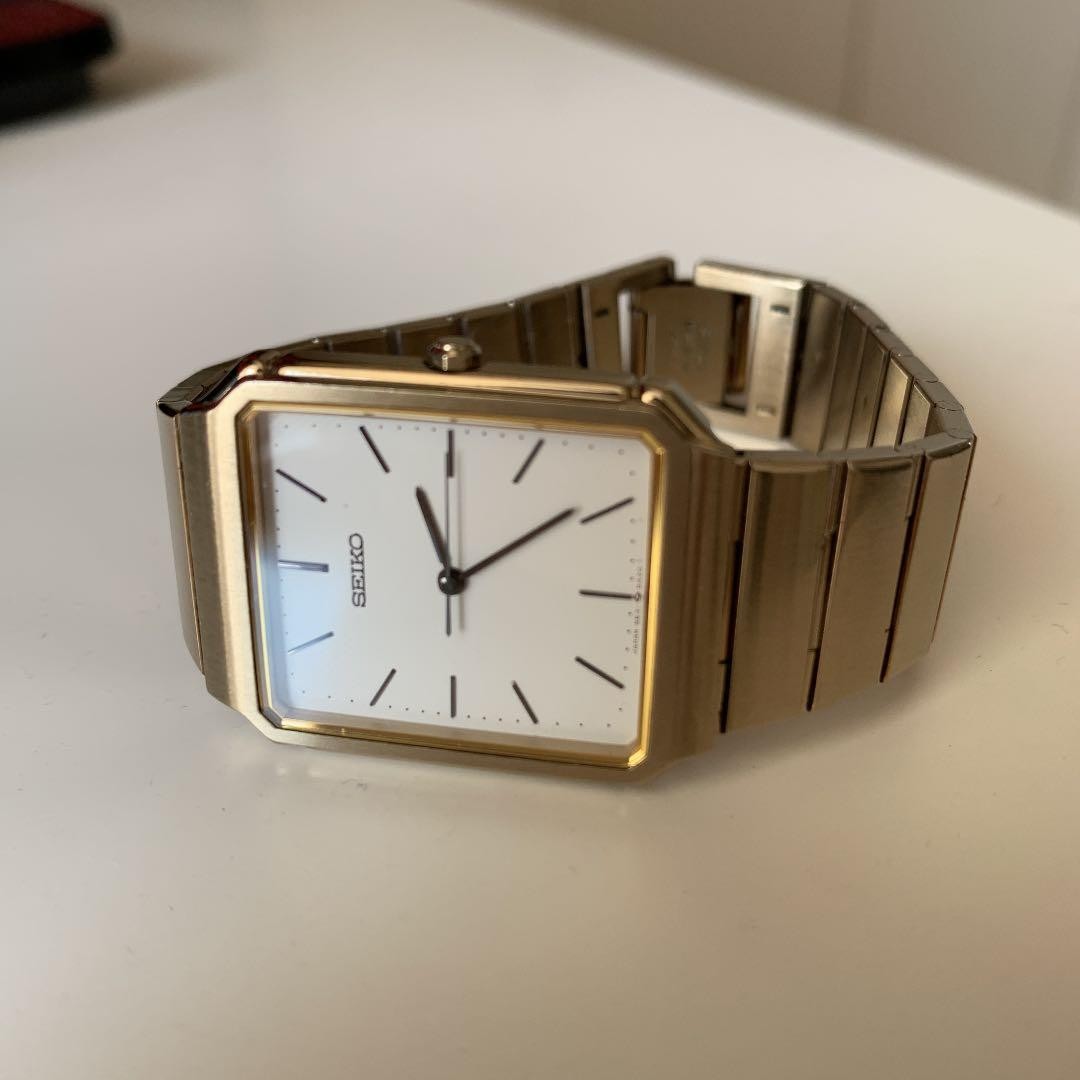 Seiko Session Hard Coated Titanium Case Rare 80s Rare Quartz Excellent condition