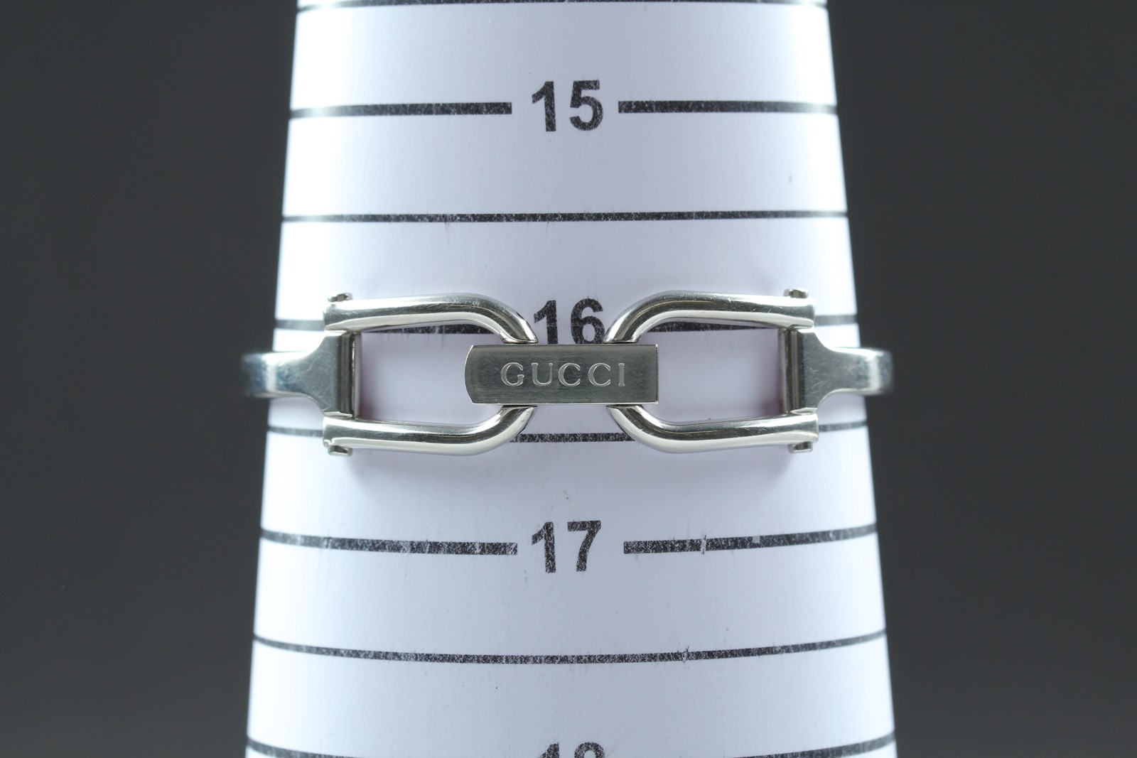 [Near MINT w/Box] GUCCI 1500L Silver Blue Dial 1P Diamond Quartz Women’s Watch