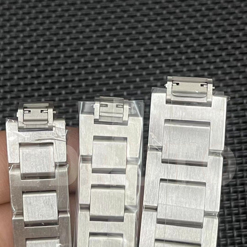 For Cartier Ballon Bleu Series Unisex Stainless Steel Watch Bracelet Band Strap