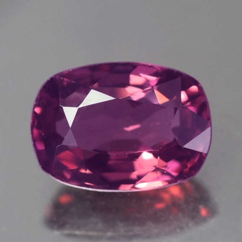 1.06CT CERTIFIED VVS CUSHION UNHEATED ORANGY PURPLE SPINEL NATURAL