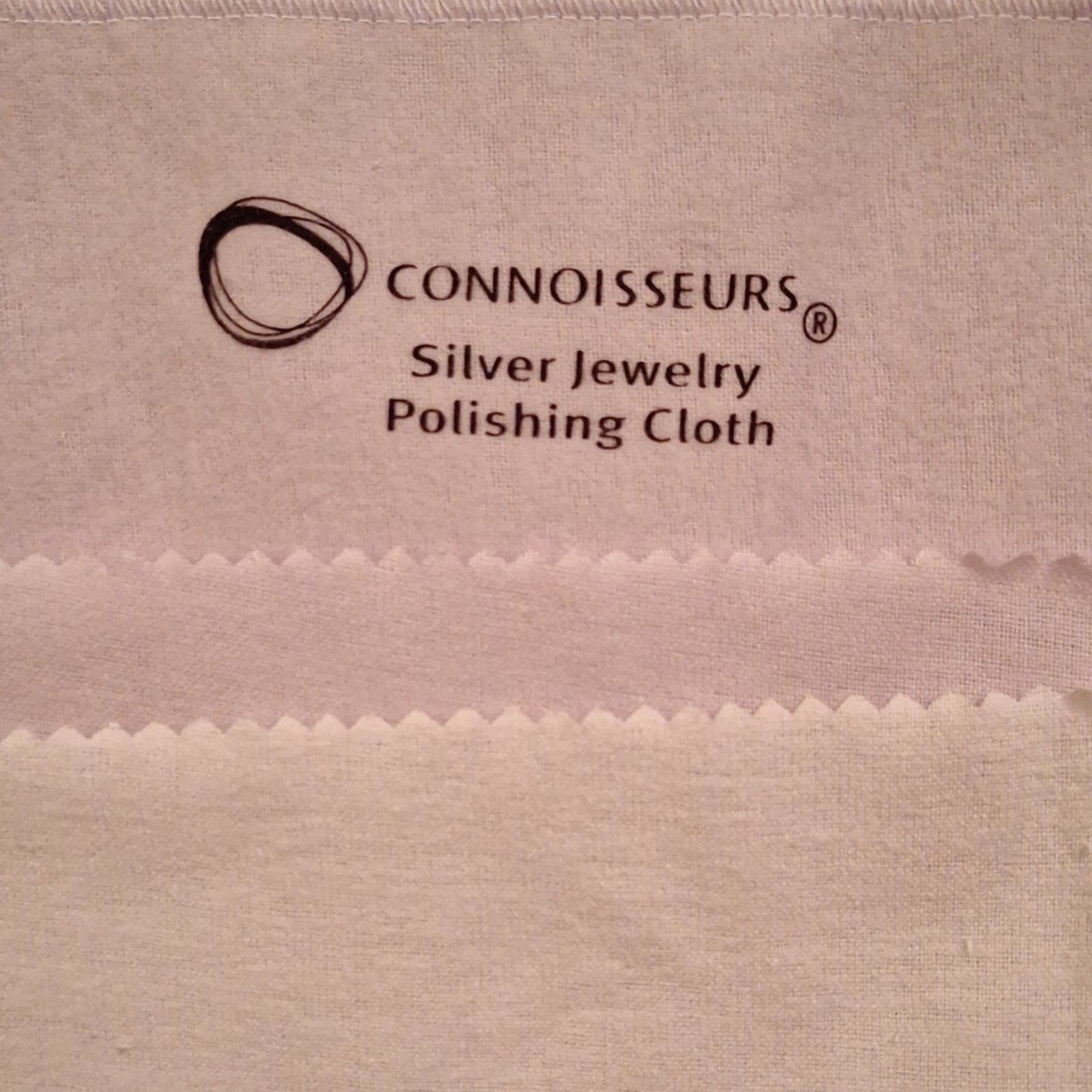Connoisseurs Silver Jewelry Polishing Cloth 11x14in Anti-Tarnish Non-Toxic 1013
