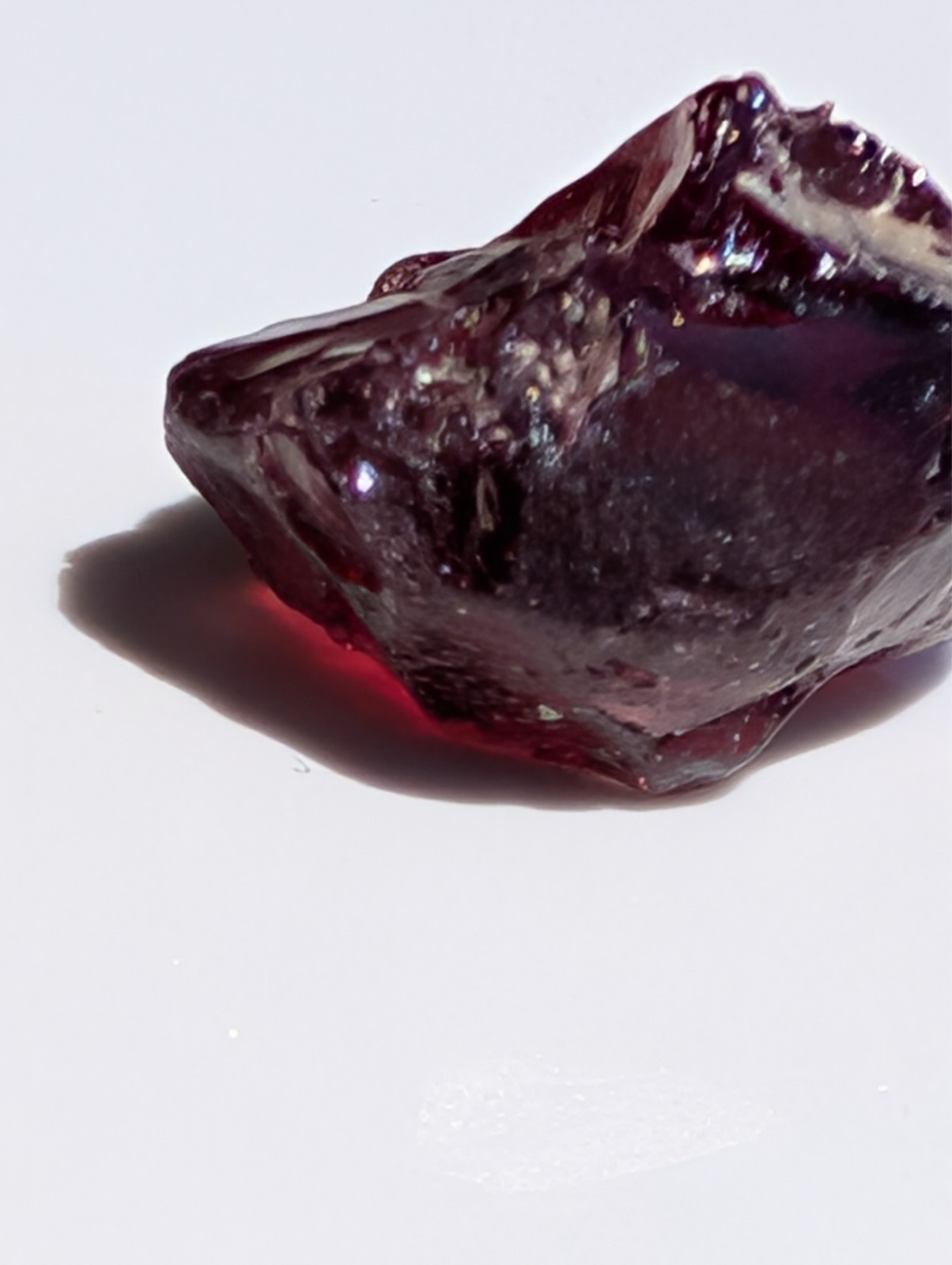 USA seller 9.36 cts IF Tanzanian garnet facet rough gemstone