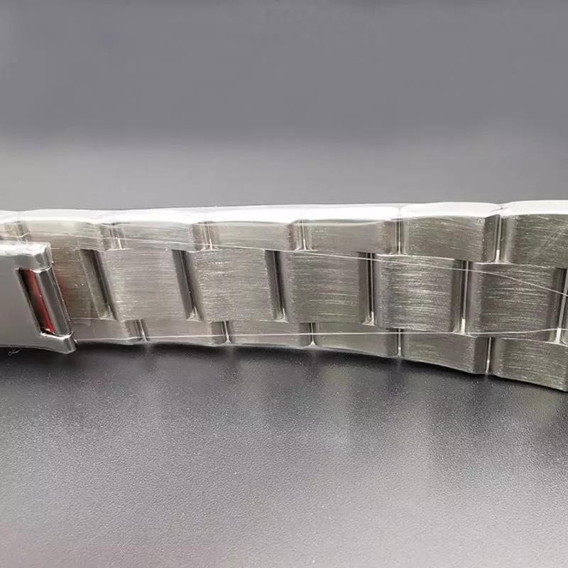 21mm 904L SS Oyster Style Watch Bracelet Strap Band Fits Rolex Datejust 126334