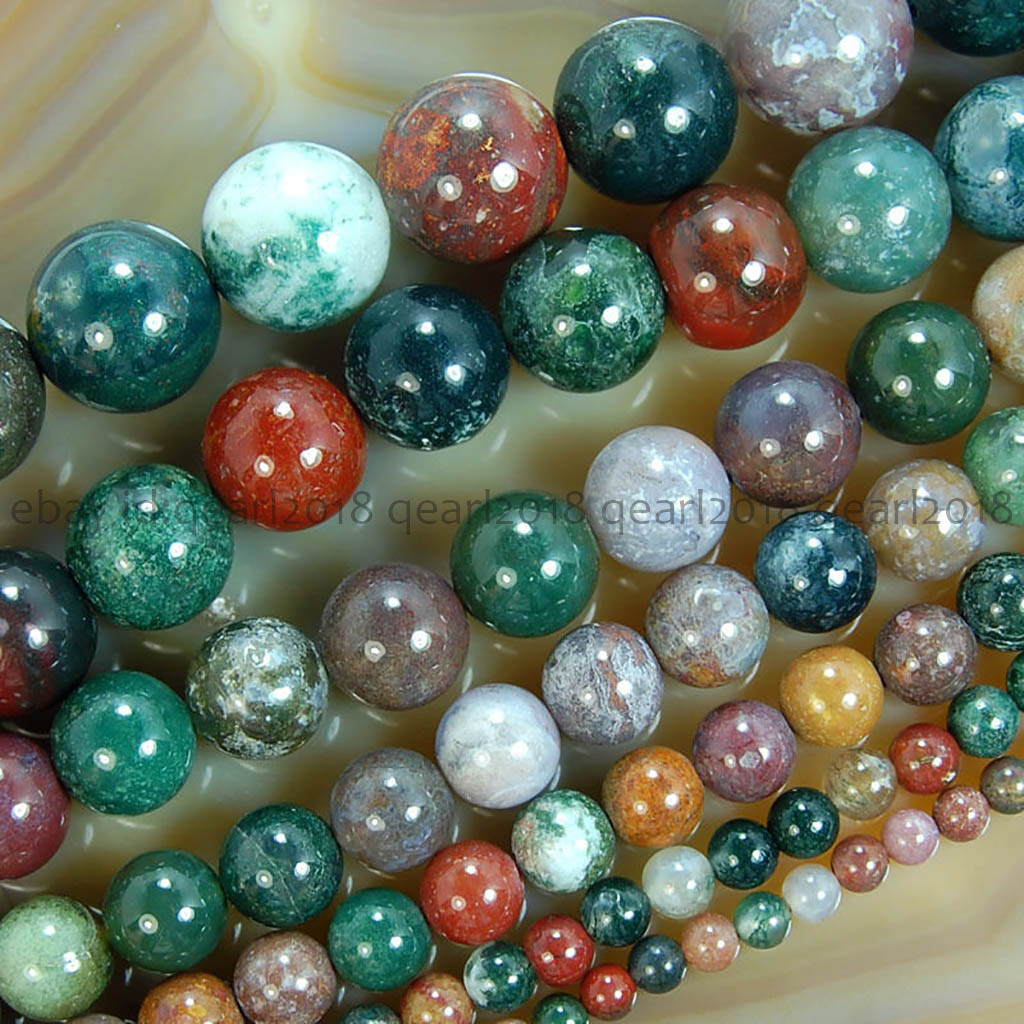 Wholesale Natural Gemstone Round Spacer Loose Beads 4mm 6mm 8mm 10mm 12mm 14mm