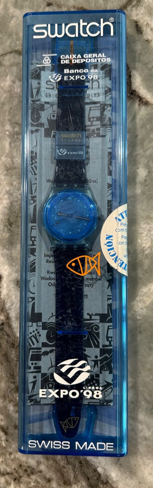 Swatch Access Special – Expo ’98 Lisboa – Adamastor – SLK100 – 1998 – Portugal