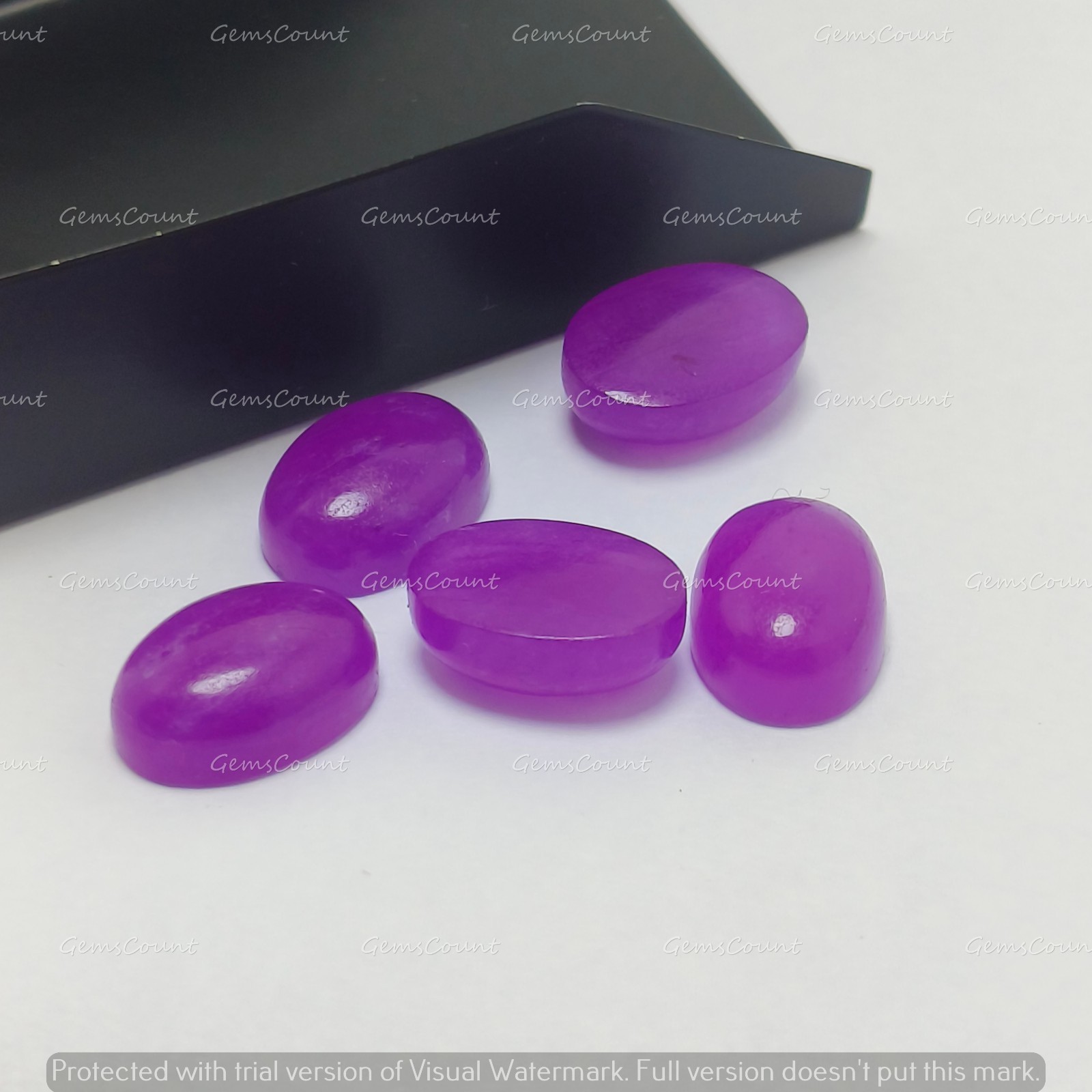 Natural Lavander Jade Oval Cabochon Handmade Gemstone 3x5mm-18x25mm