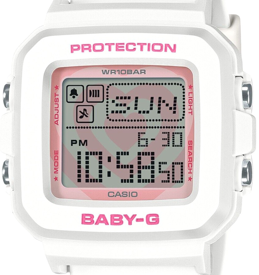 CASIO BABY-G＋PLUS THE POWERPUFF GIRLS BGD-10KPP-7JR Limited Women Watch White