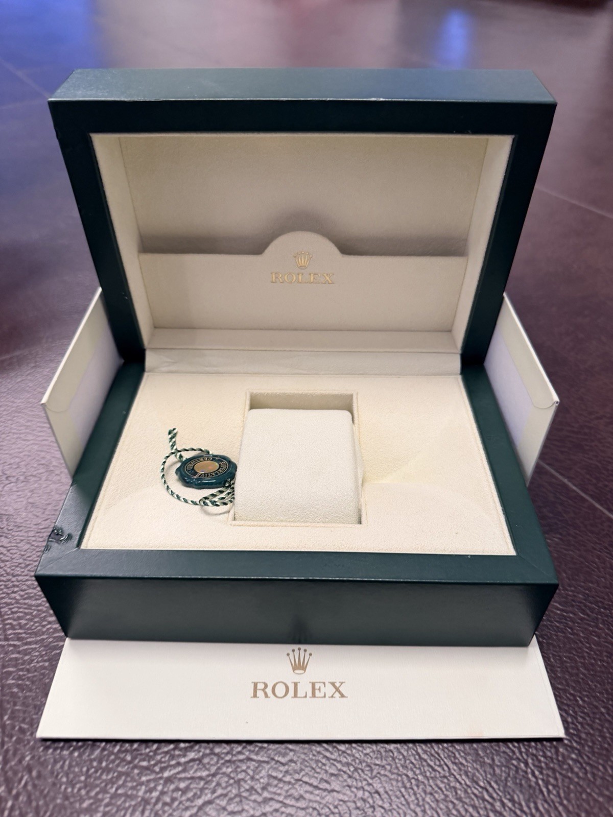 Rolex 31.00.04 Wristwatch Storage Box (Green)
