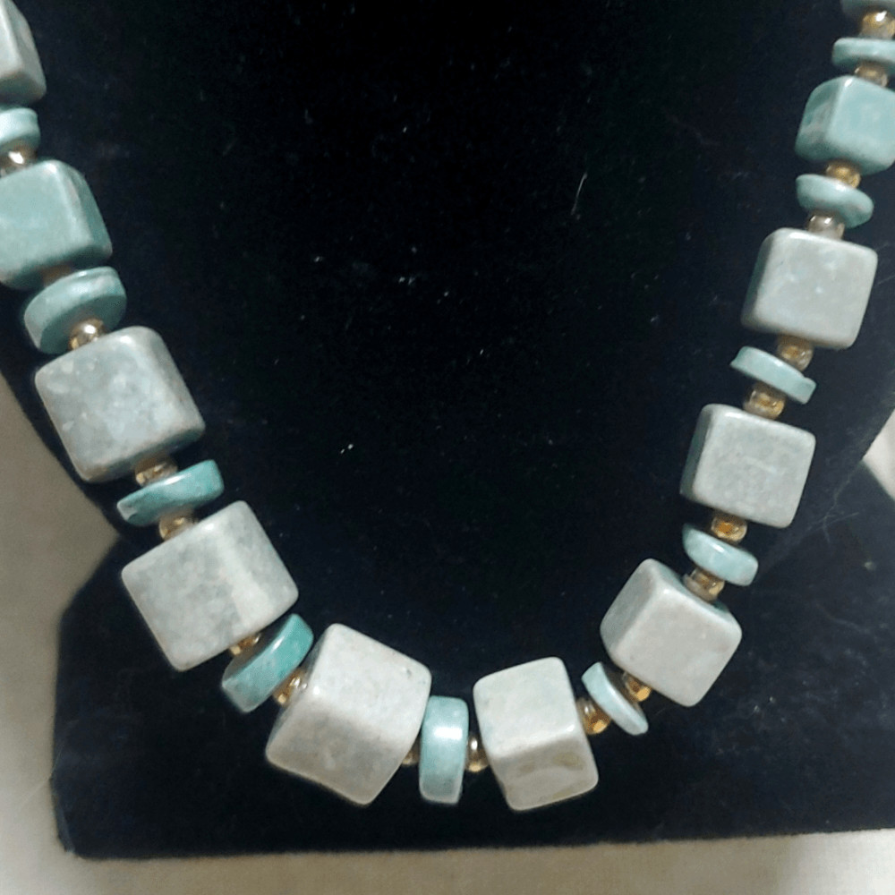 Vintage Native Stone Necklace
