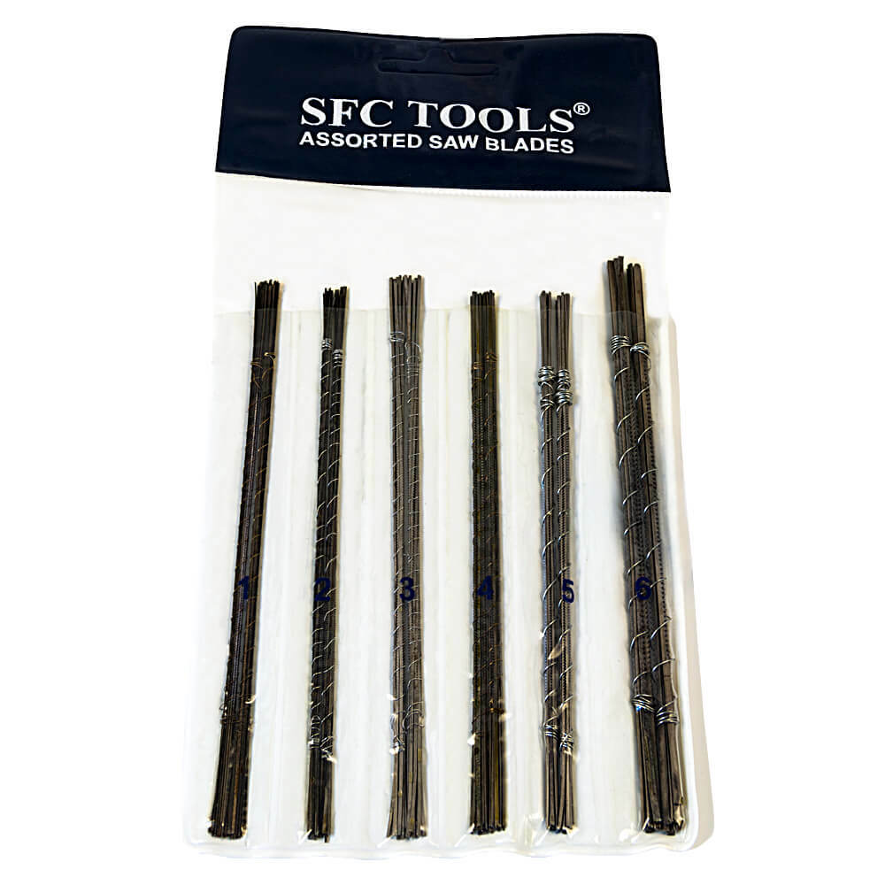 Jewelers Saw Frame Set with Blades 1 to 6 – SFC Tools – 49-232