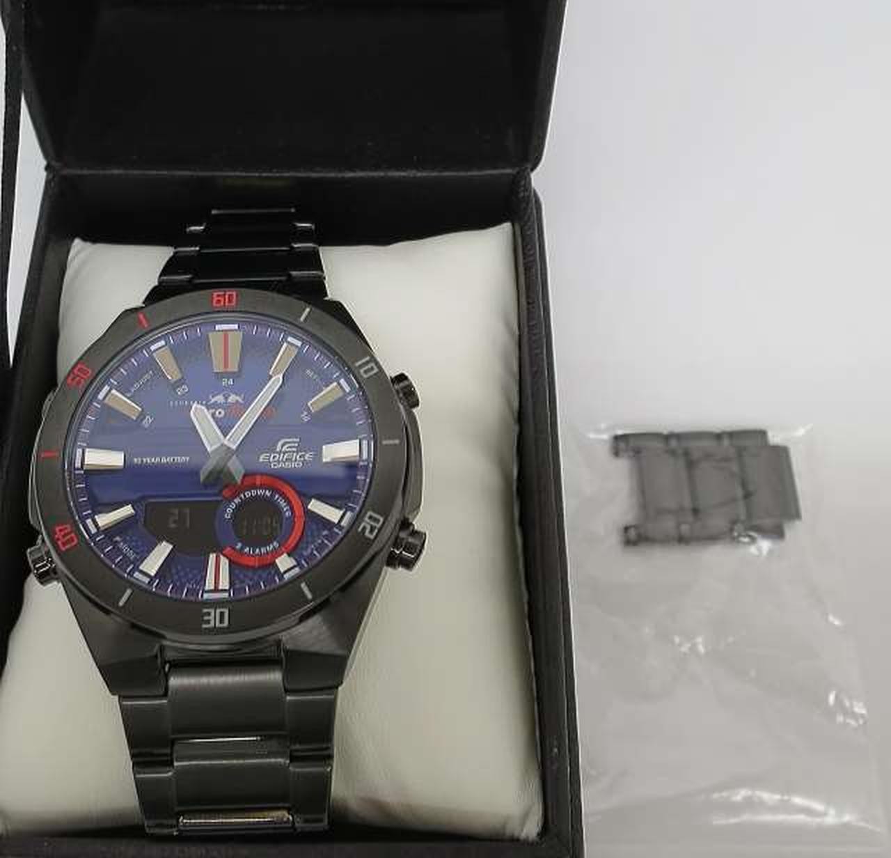 EDIFICE SCUDERIA TORO ROSSO collaboration Model number ERA 110TR CASIO