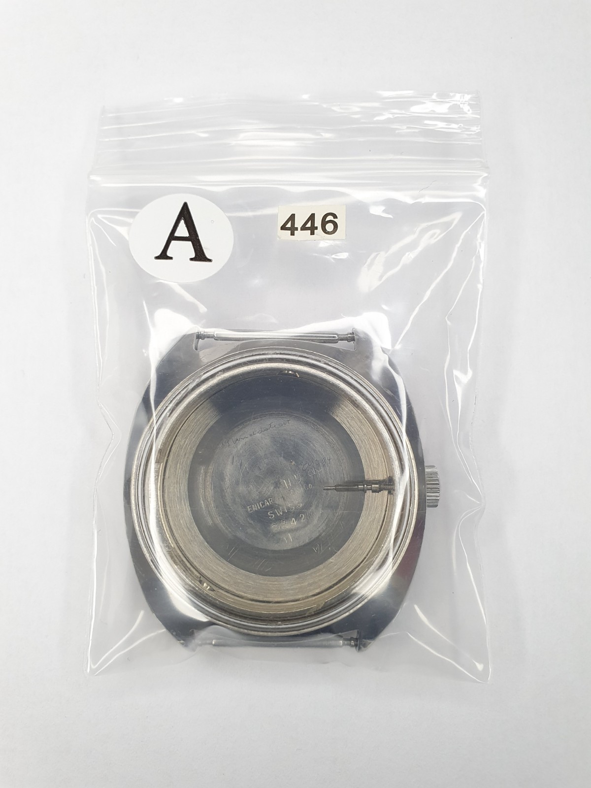 Enicar 2342 Case – 35.5mm – Parts