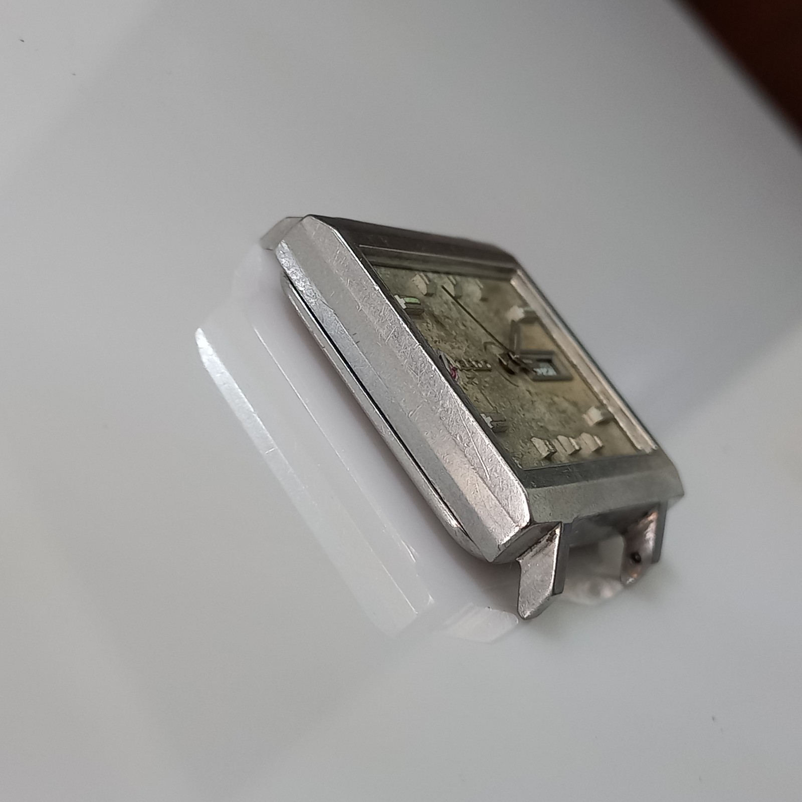 Vintage Rado Automatic Square Watch ETA 2879 For Restoration/Parts – Sold As Is