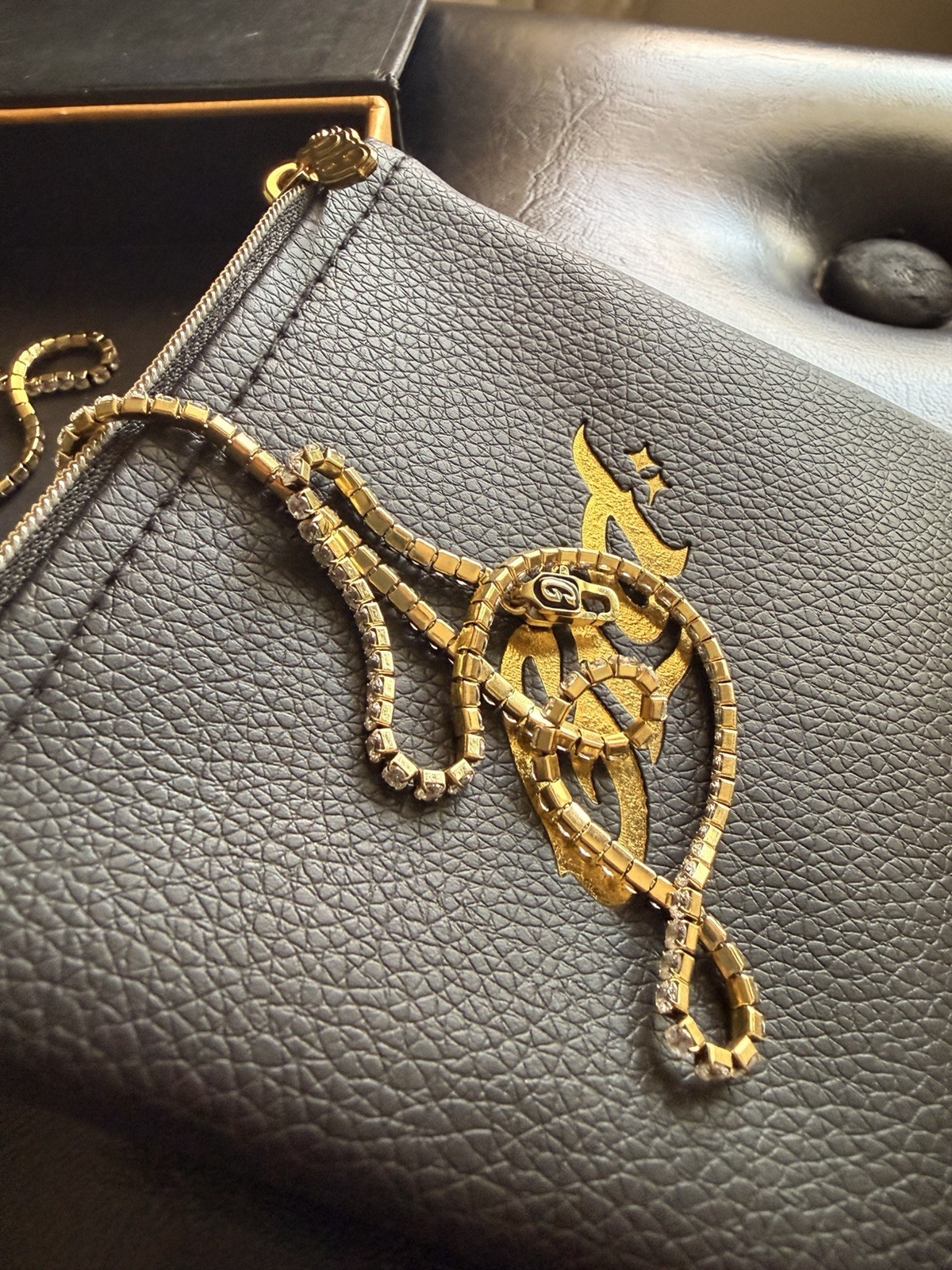 GLD Micro Tennis Chain in Yellow Gold – 18k gold plated – 28 inches
