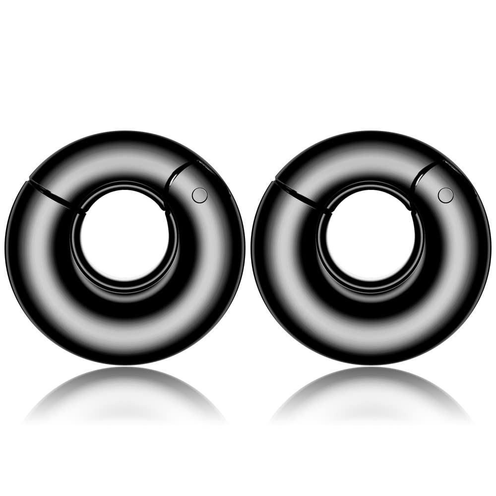 0 gauge earrings Ear Weights for Stretched Ears, Size 0 Gauges Hoop Earrings …