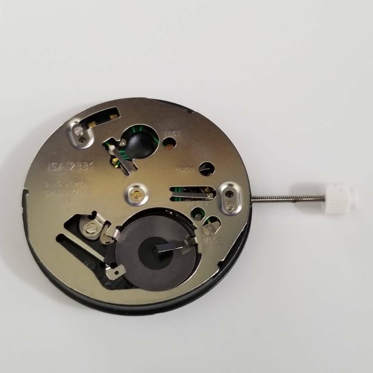 25.6mm 3 Hands/Pins/Needles Date @ 3 Quartz Watch Movement For ISA 2331/103