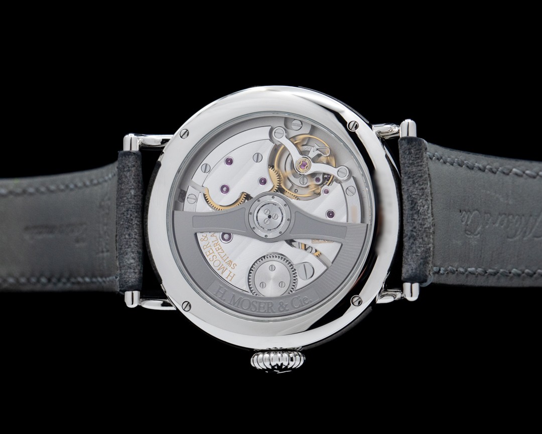 H. Moser and Cie. 8809-1200 Heritage Dual Time SS Burgundy Fume Dial 2024