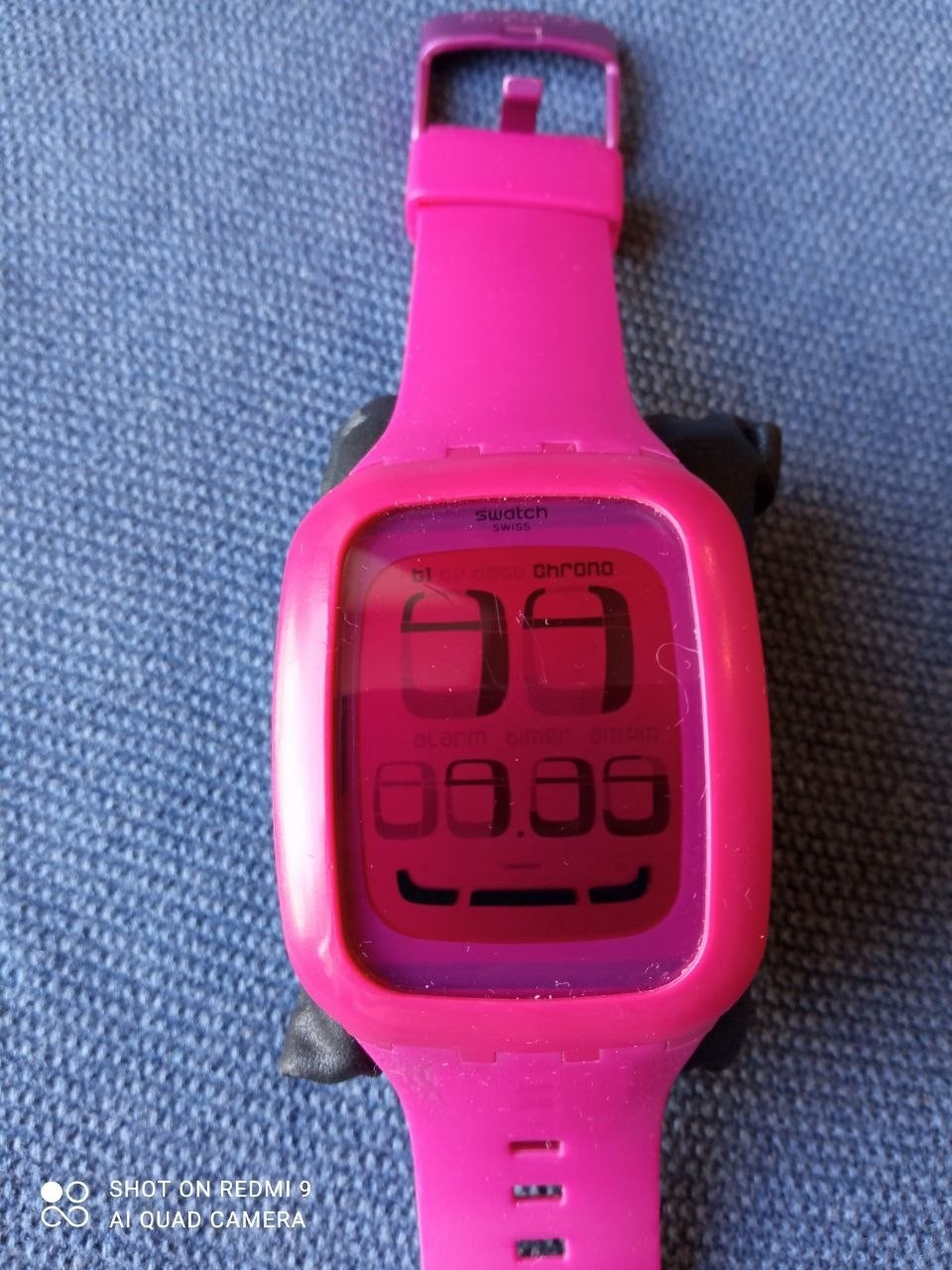 SWATCH Touch Square 2014 – SURP100 – Touch PINK