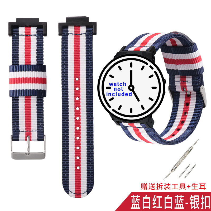 Sport Weave Nylon Fabric Strap for GWX-5600 GLS-8900 DW6900 G5600 GA110 Bracelet