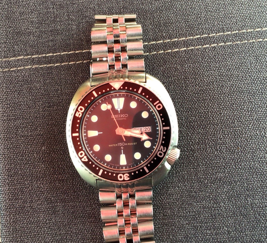 Seiko 6309-7040 Turtle Diver Men’s Automatic Wristwatch Steel Suwa dial 1977