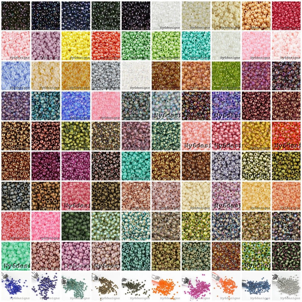 Toho Japan Seed Beads 8 Grams Tube Choose Color Jewelry Loose Tiny Glass 11/0